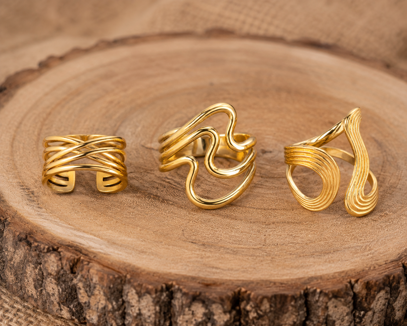 River Ring Trio
