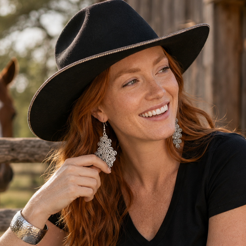 Silver Sage Earrings