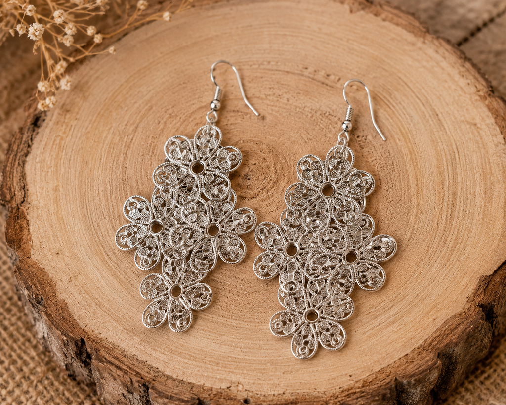 Silver Sage Earrings