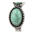 Close-up of the stone detail on Prairie Horizon Hoops.​