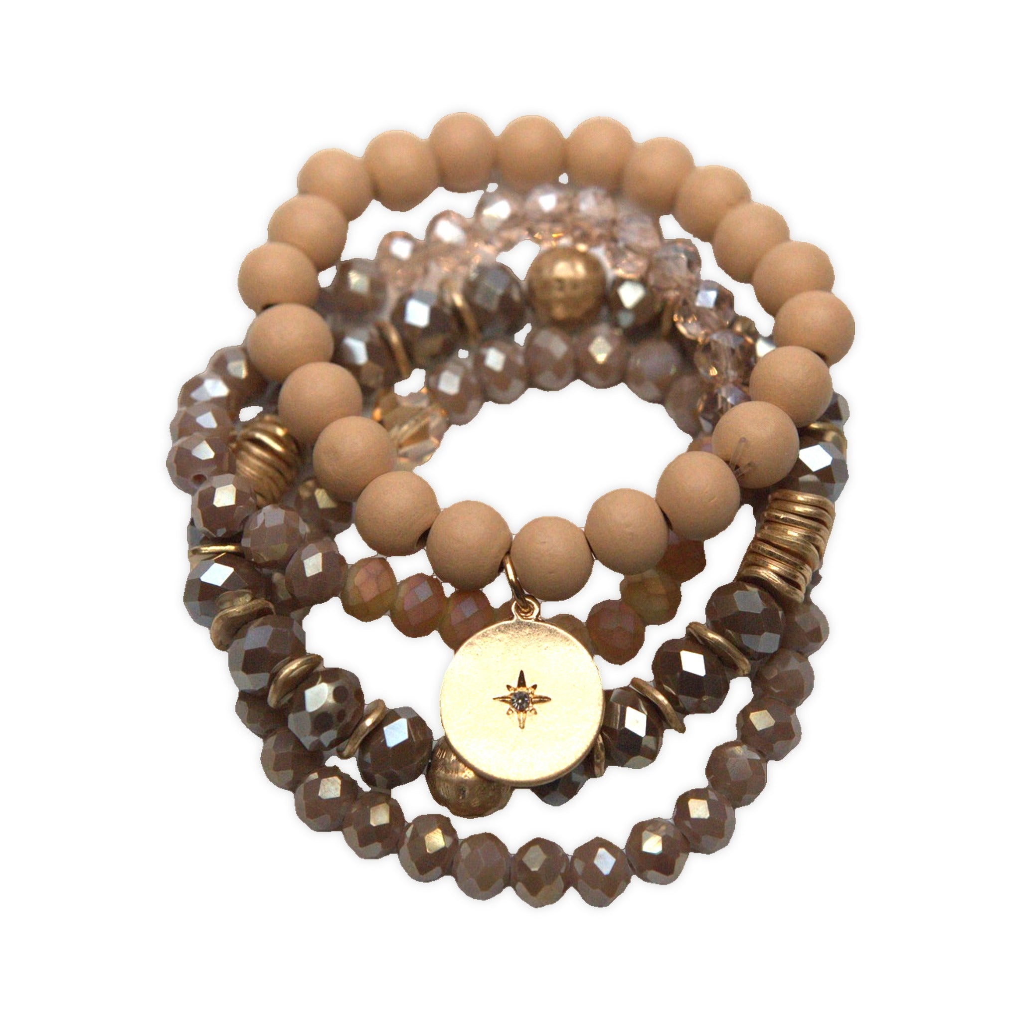 Top view of Sandstone Luxe Stack.​