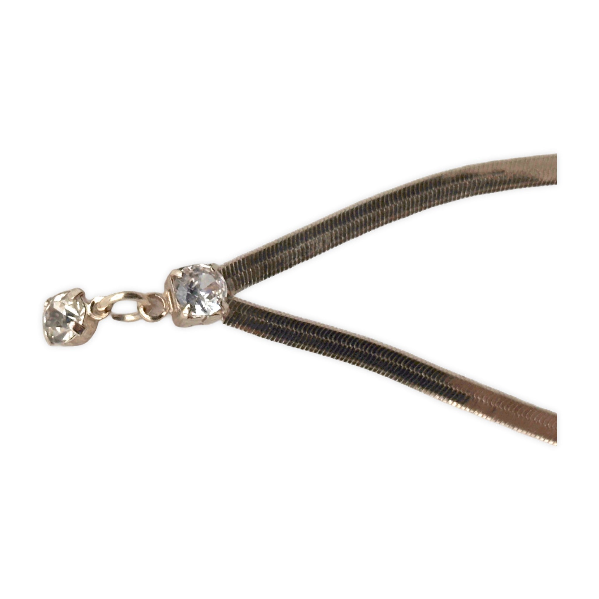Close-up of the stone detail on Sonora Drop Earrings.​
