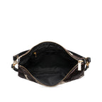 Open top view of The Dotty Hobo Bag.​