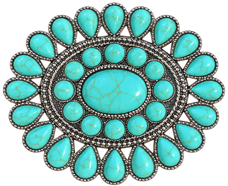 Desert Blossom — Turquoise