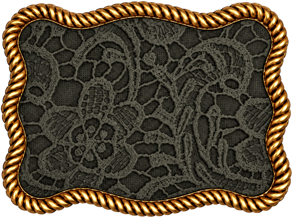 Leathered Lace — Olive (Gold)