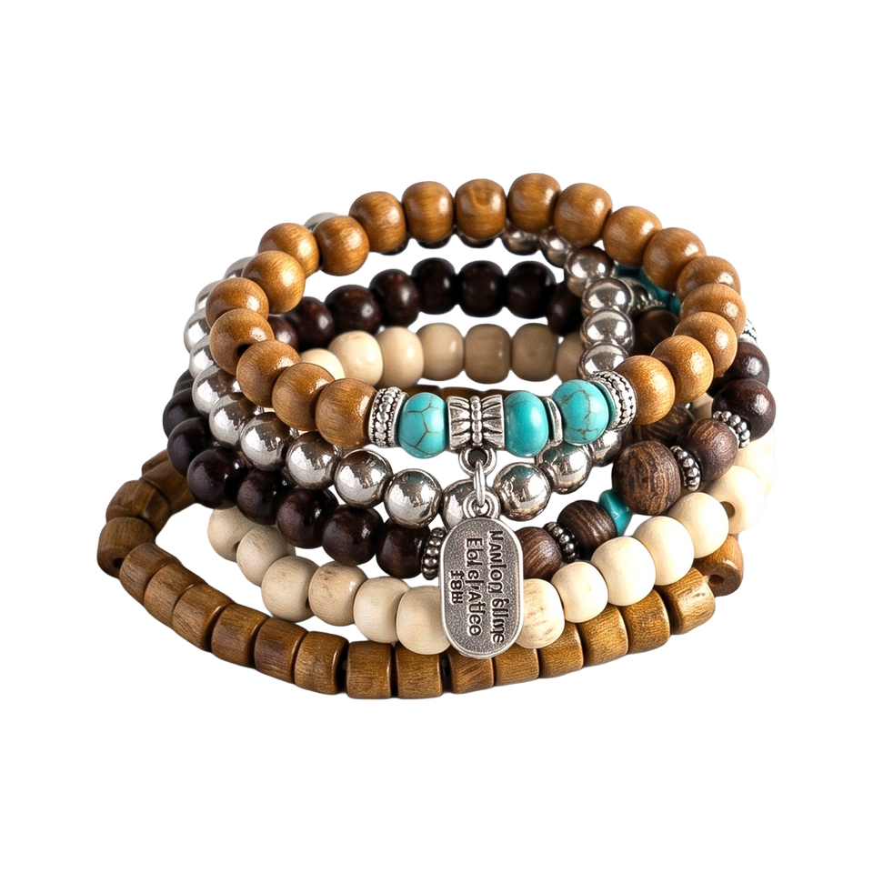 Top view of Mesa Ridge Bracelet Set.​