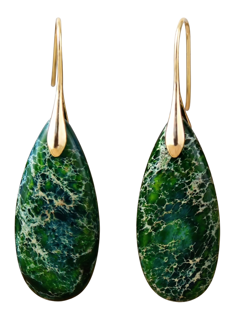 Mesa Teardrop Stone Earrings