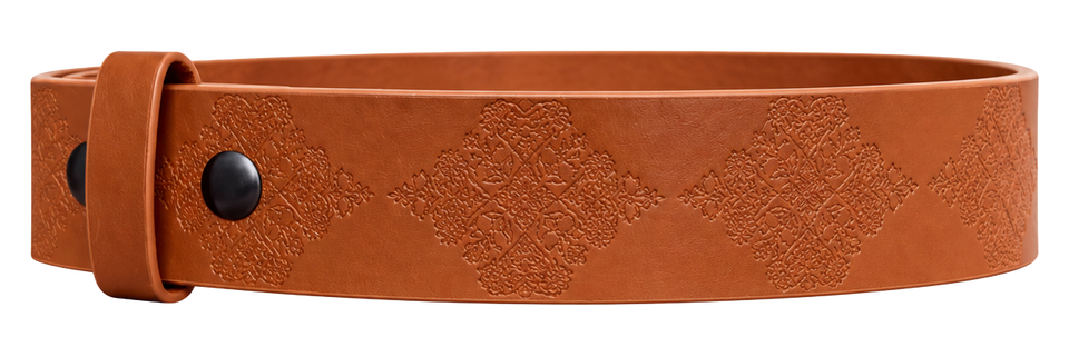 Prairie Lace belt strap in Tan